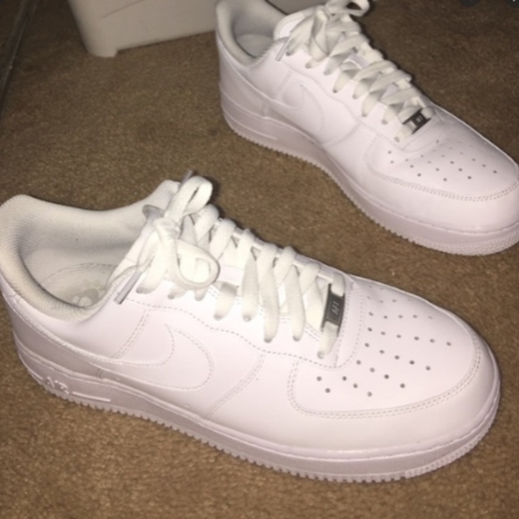 Nike Shoes - all white air force ones